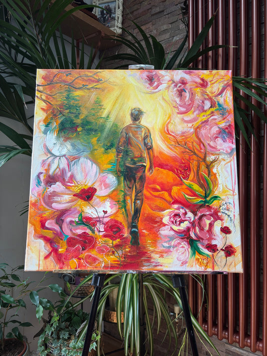 Awakening–Rhythms of Desire - 60x60cm