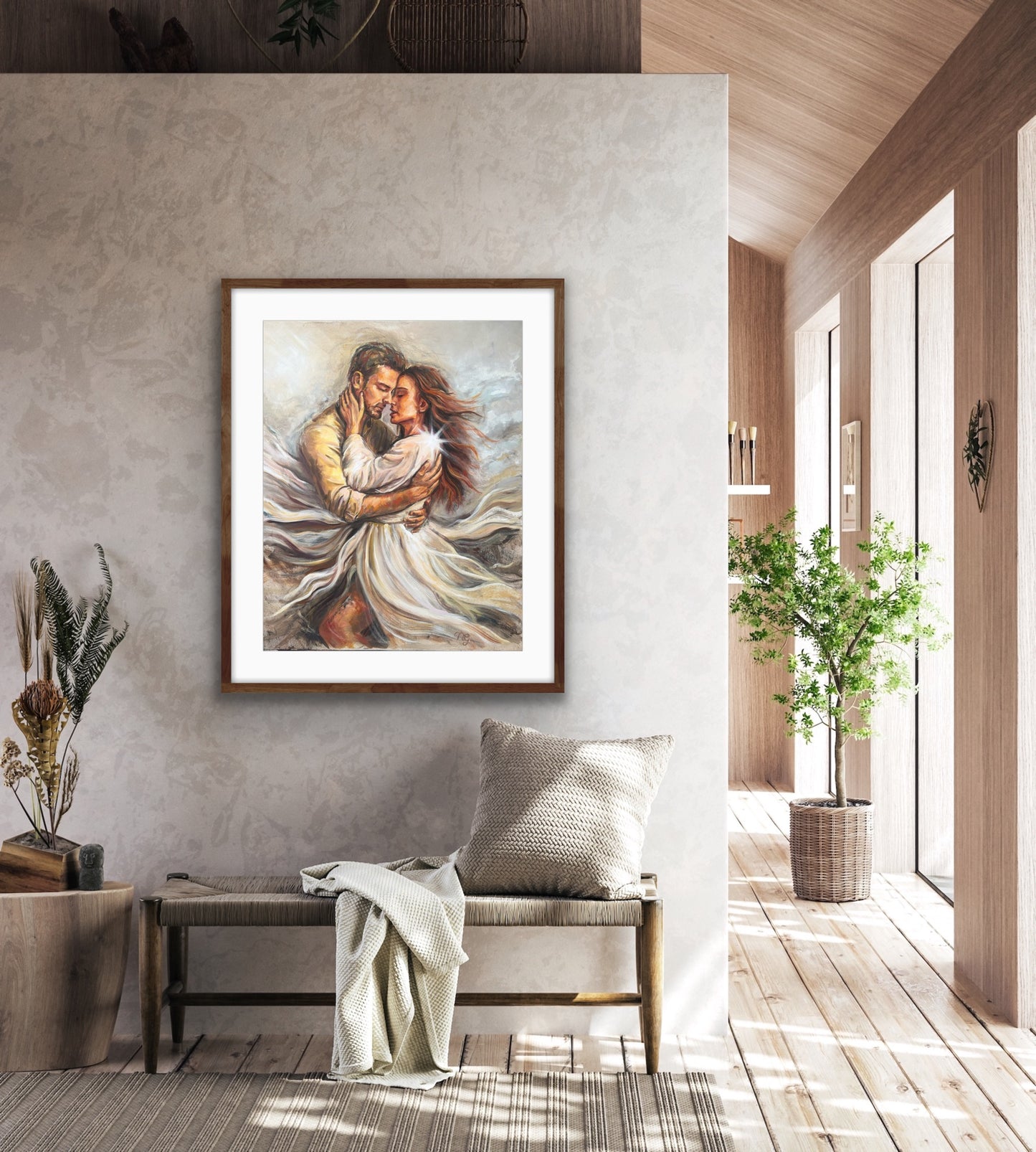 Between Longing and Belonging - 30x24"