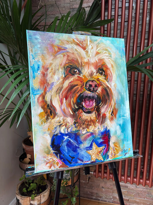 The Joy of Chester – 20x16"