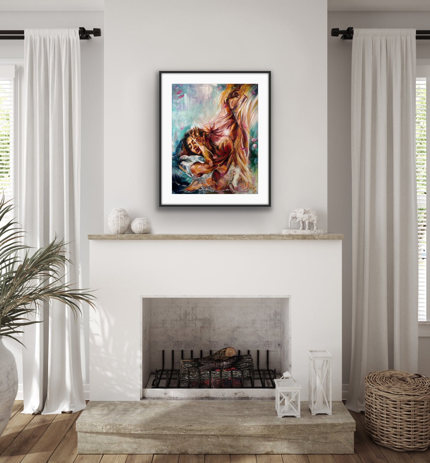 Breaking Through The Veil - 30x24"