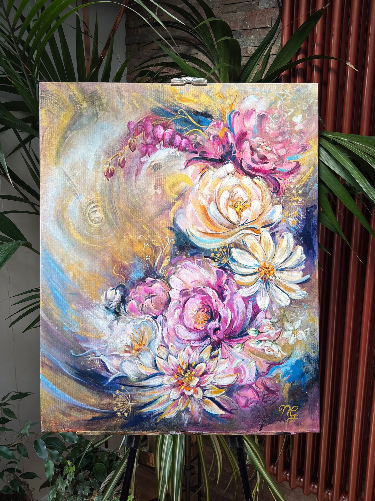 An Orchestra of Blooms - 30x24