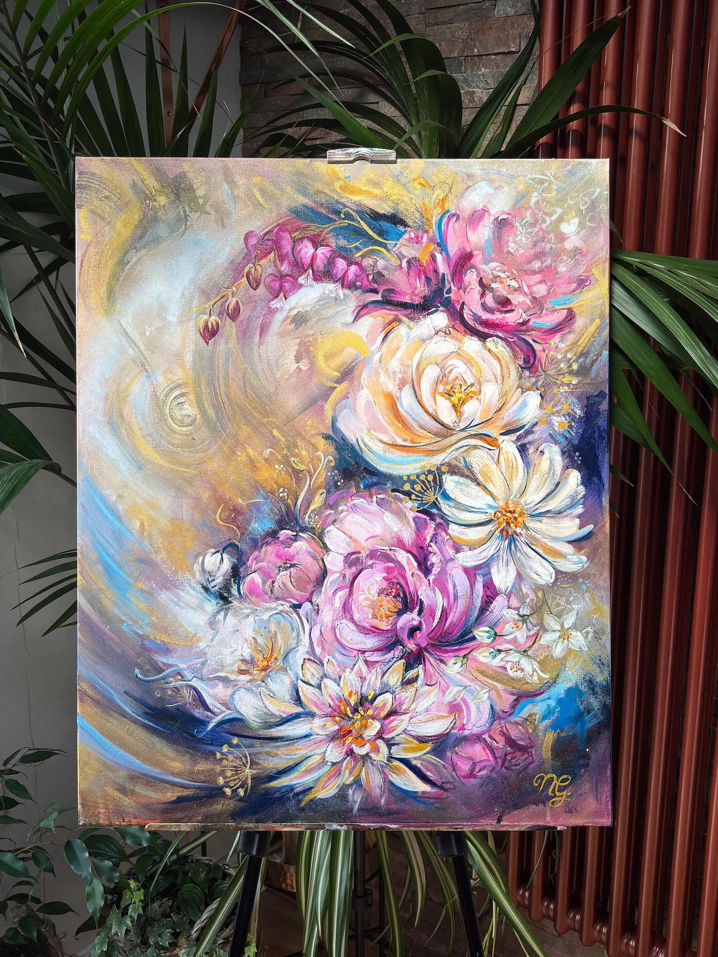 An Orchestra of Blooms - 30x24"