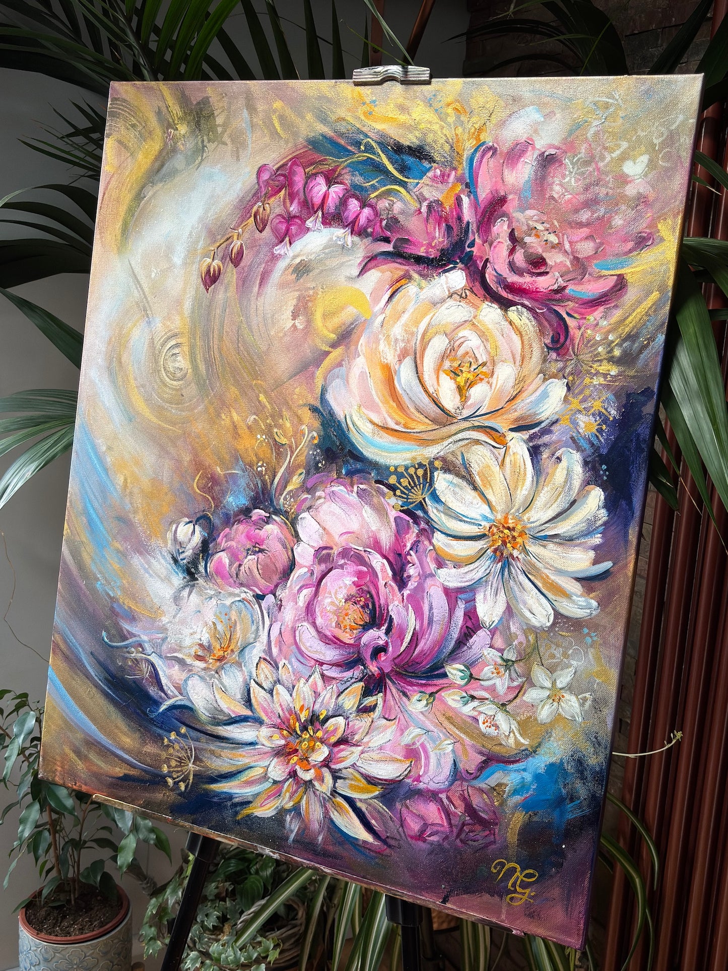 An Orchestra of Blooms - 30x24"