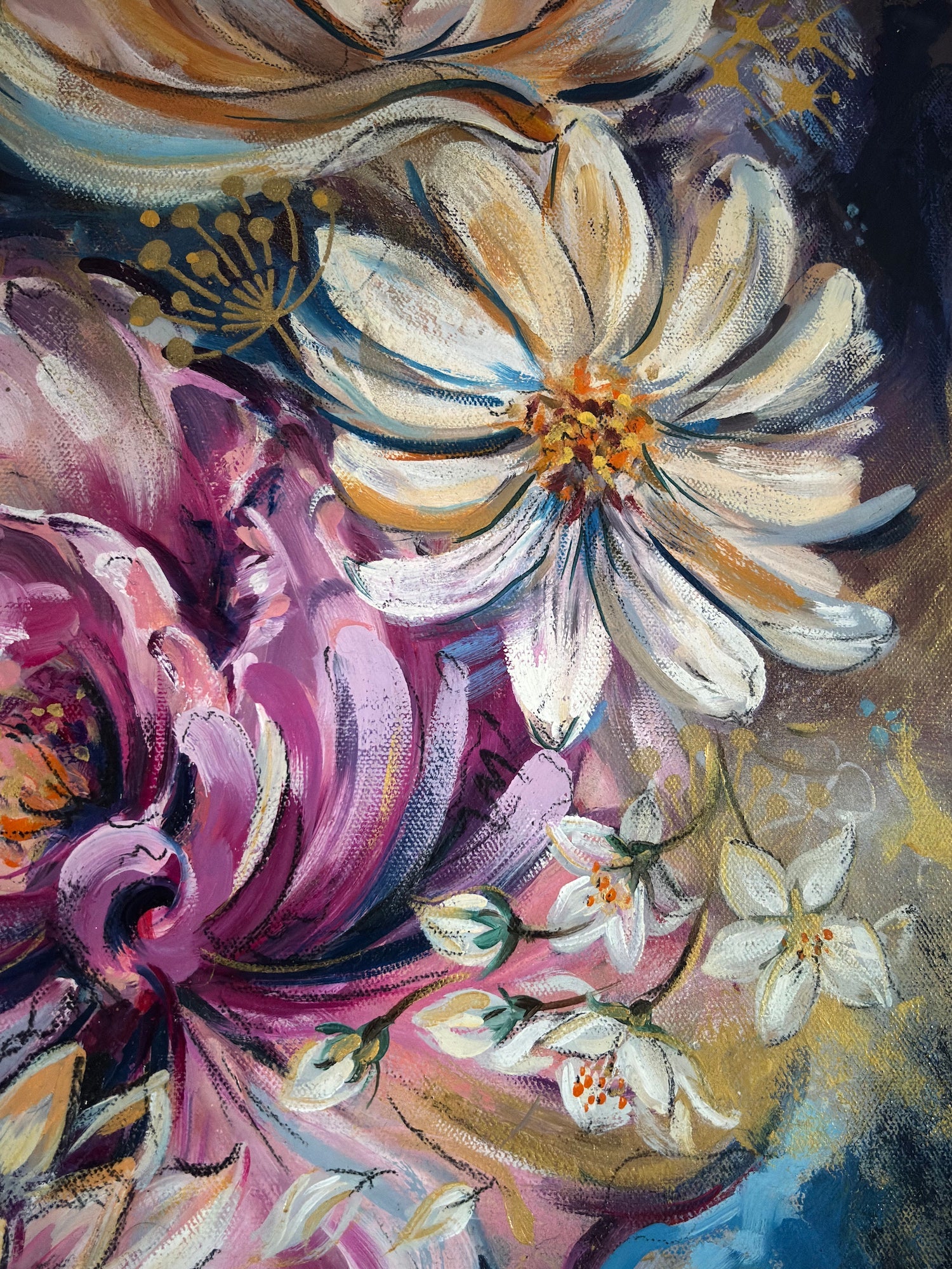 An Orchestra of Blooms - 30x24