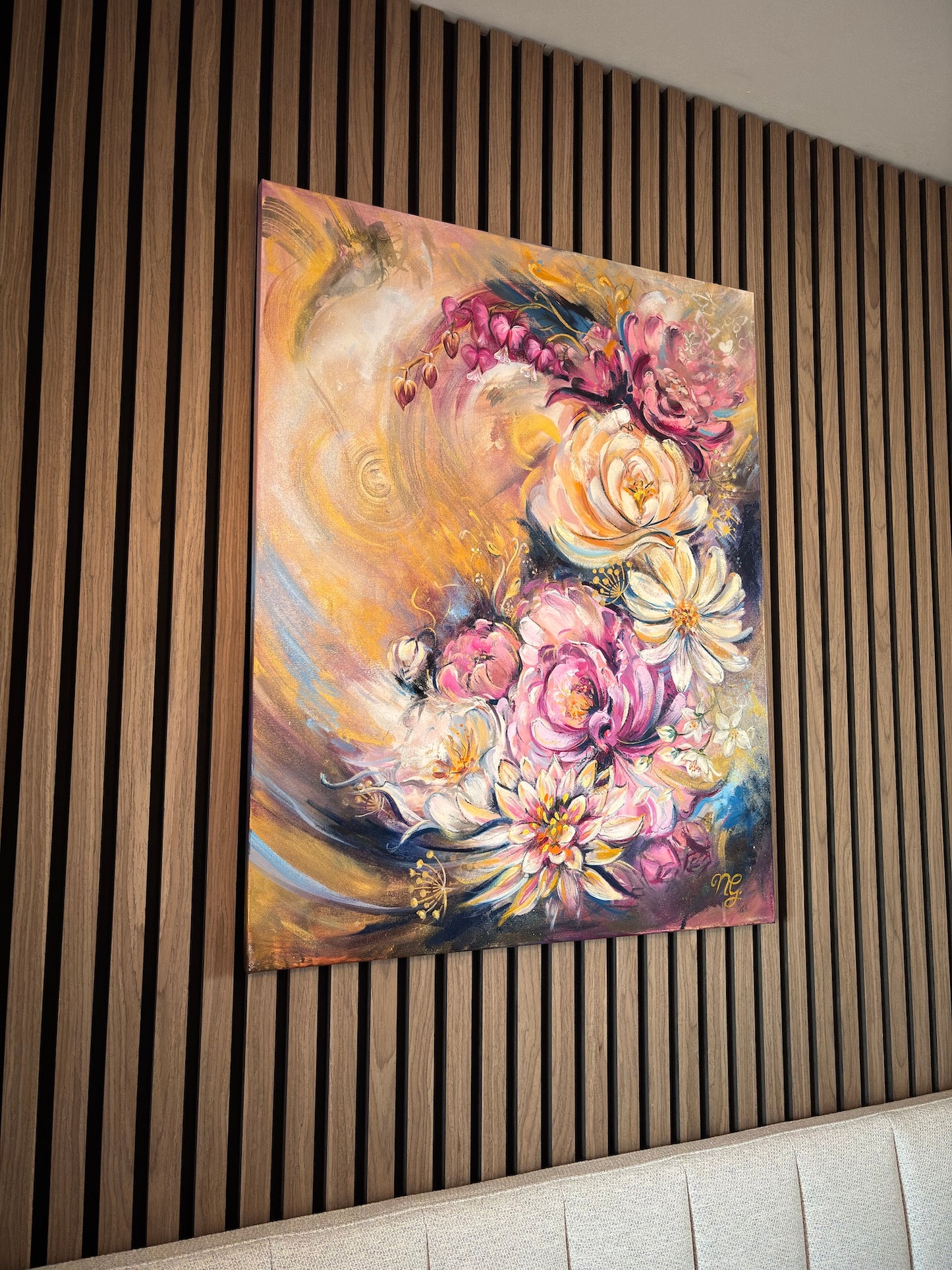 An Orchestra of Blooms - 30x24"
