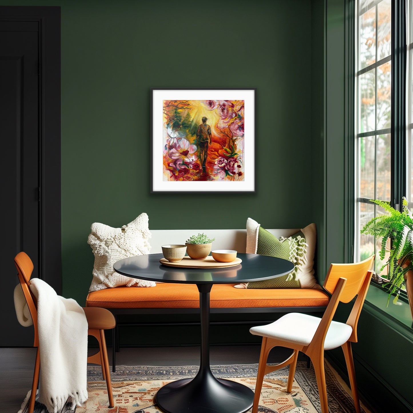 Awakening–Rhythms of Desire - 60x60cm