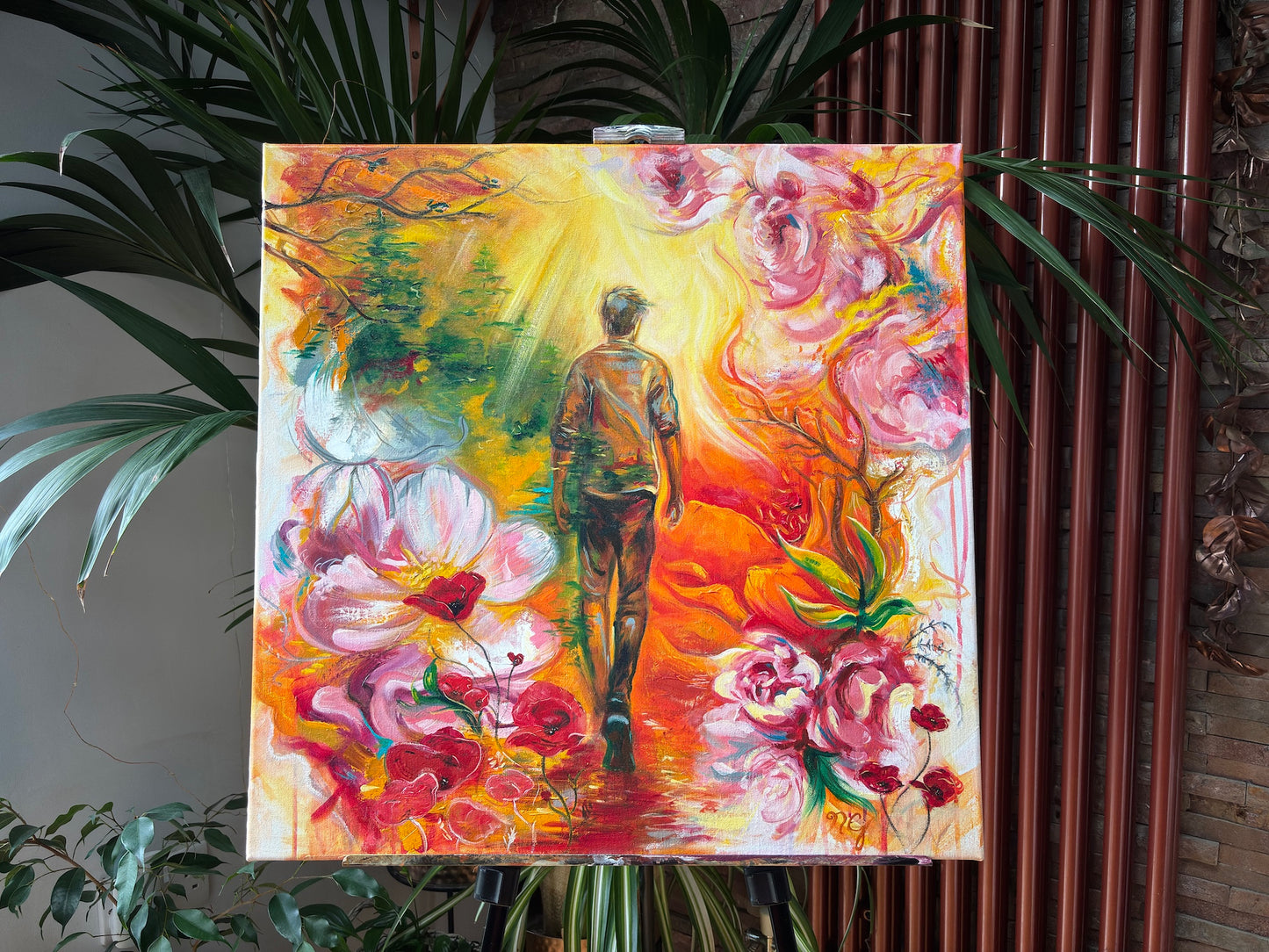 Awakening–Rhythms of Desire - 60x60cm