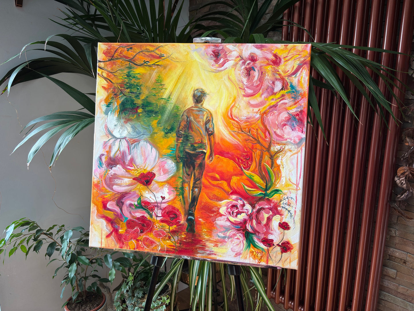 Awakening–Rhythms of Desire - 60x60cm