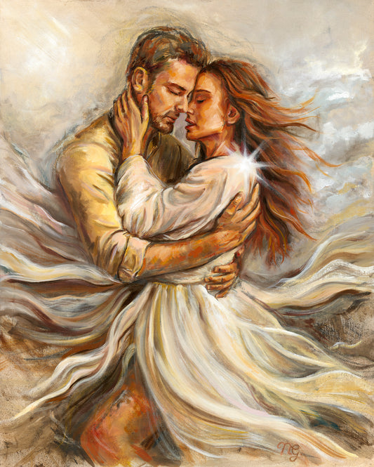 Between Longing and Belonging - 30x24"