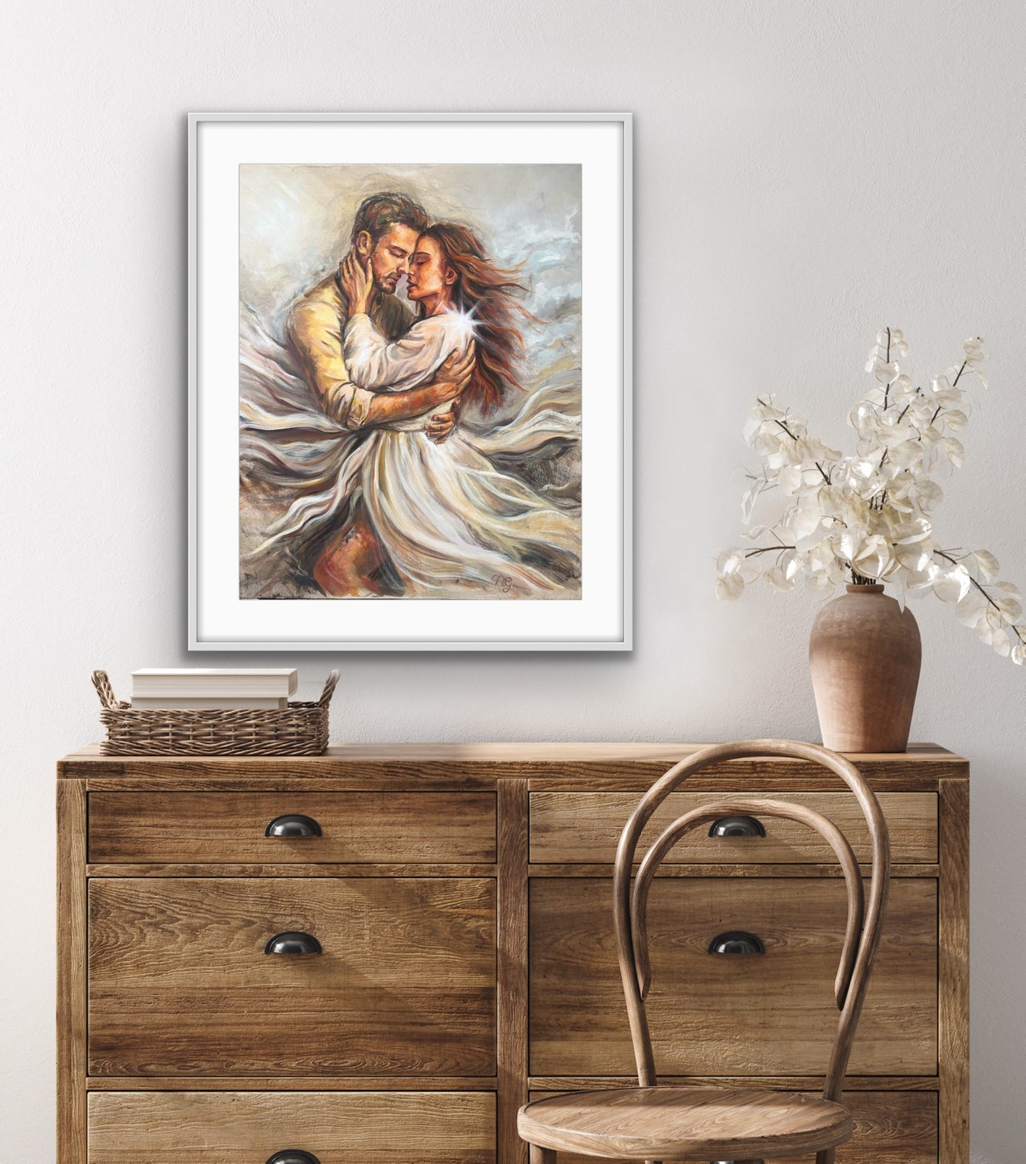 Between Longing and Belonging - 30x24"