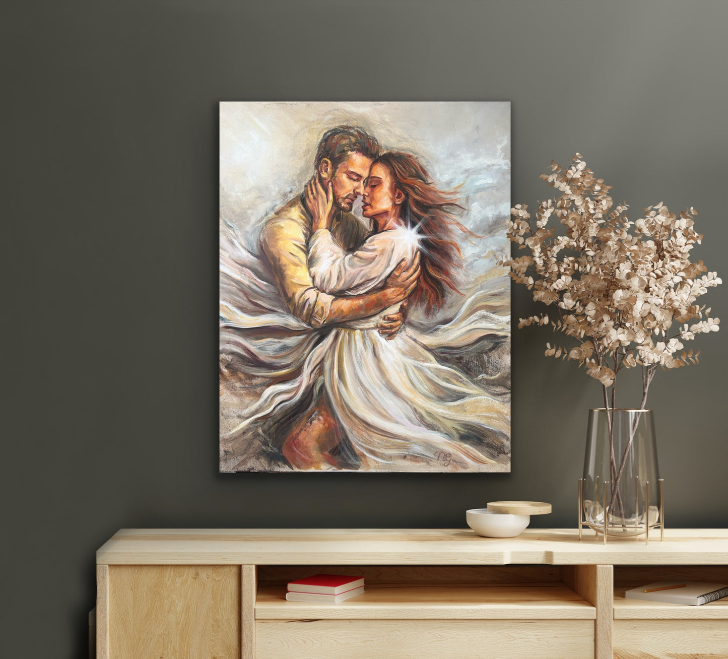 Between Longing and Belonging - 30x24"