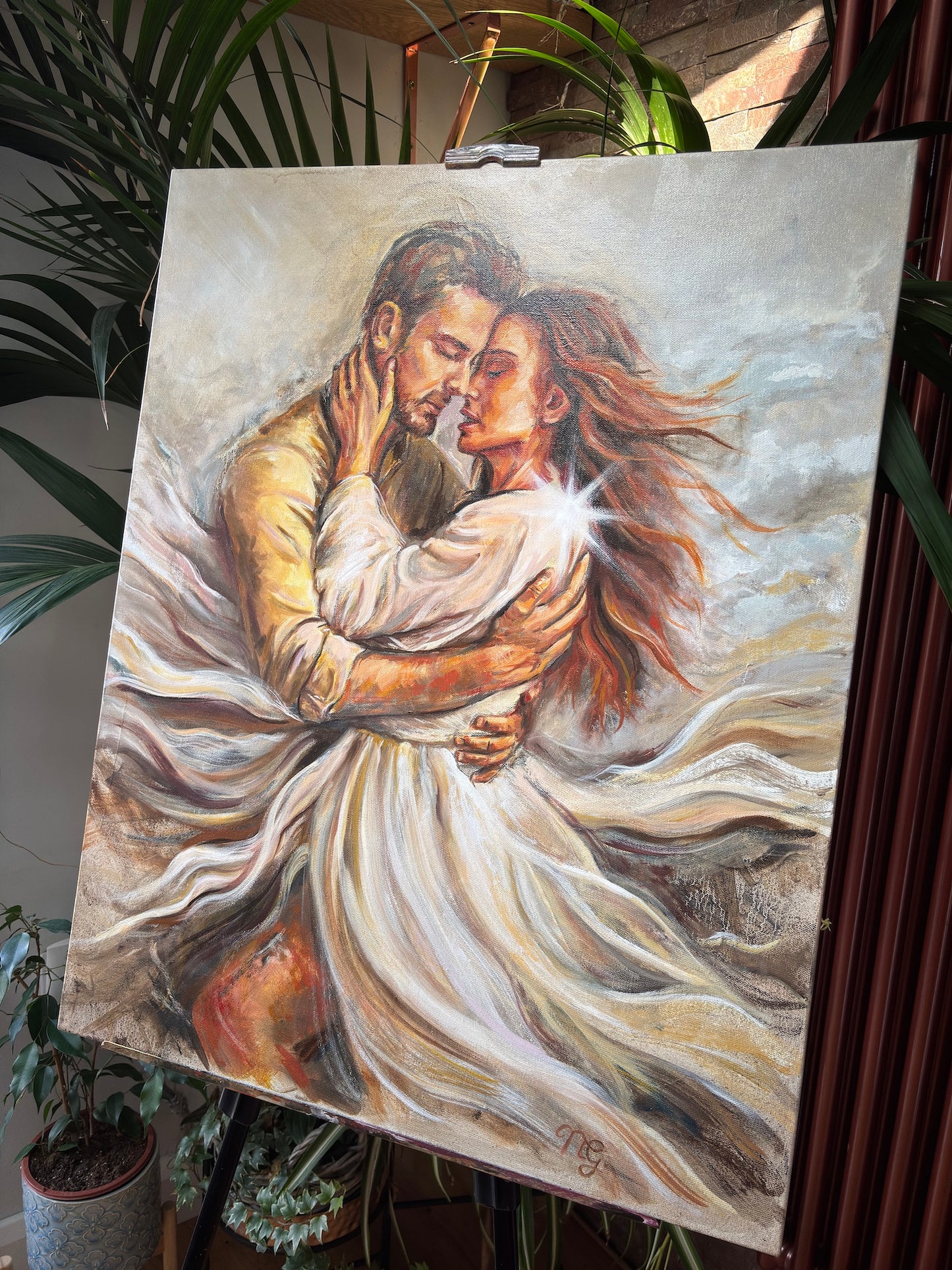 Between Longing and Belonging - 30x24"