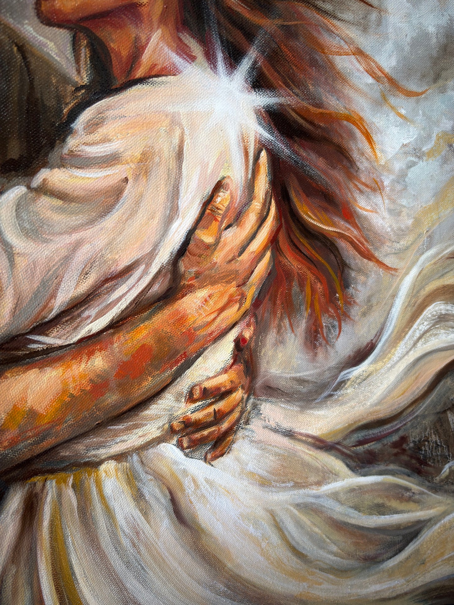 Between Longing and Belonging - 30x24"