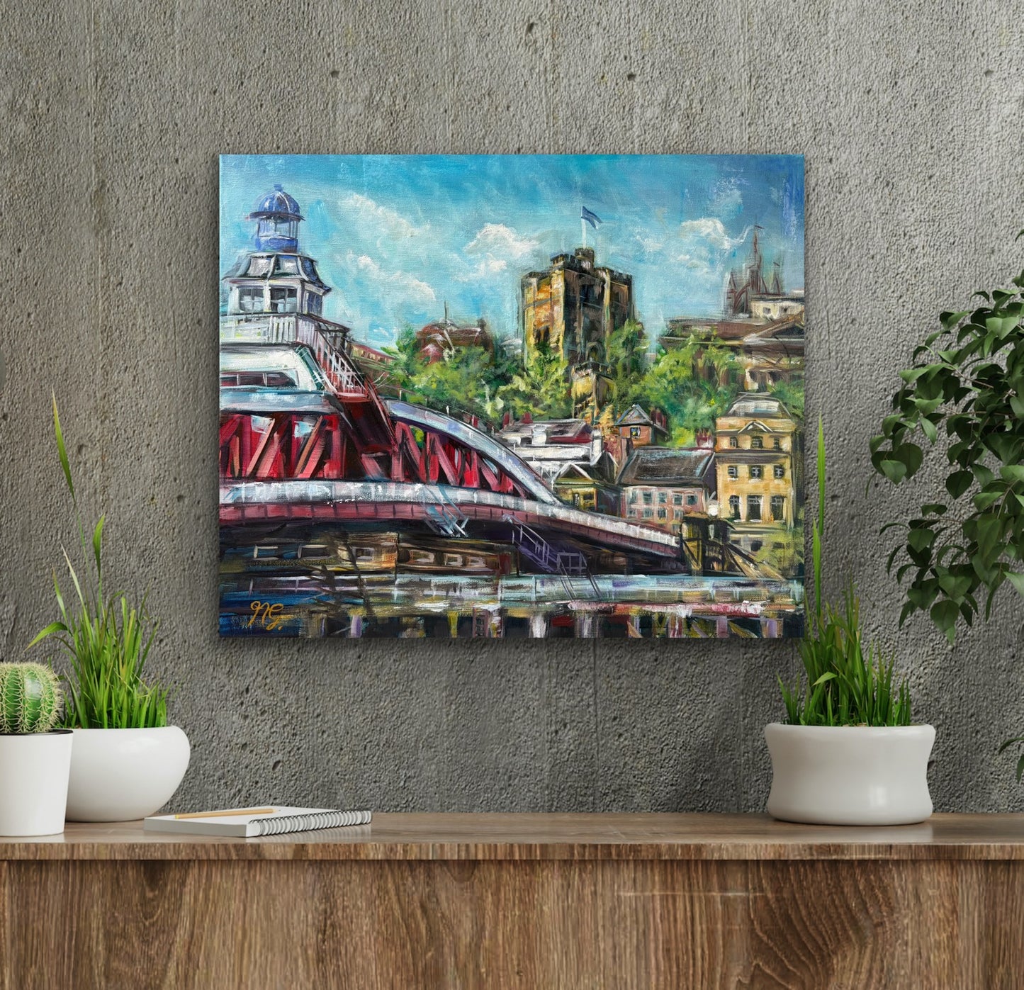 Bridging Time 24x20"
