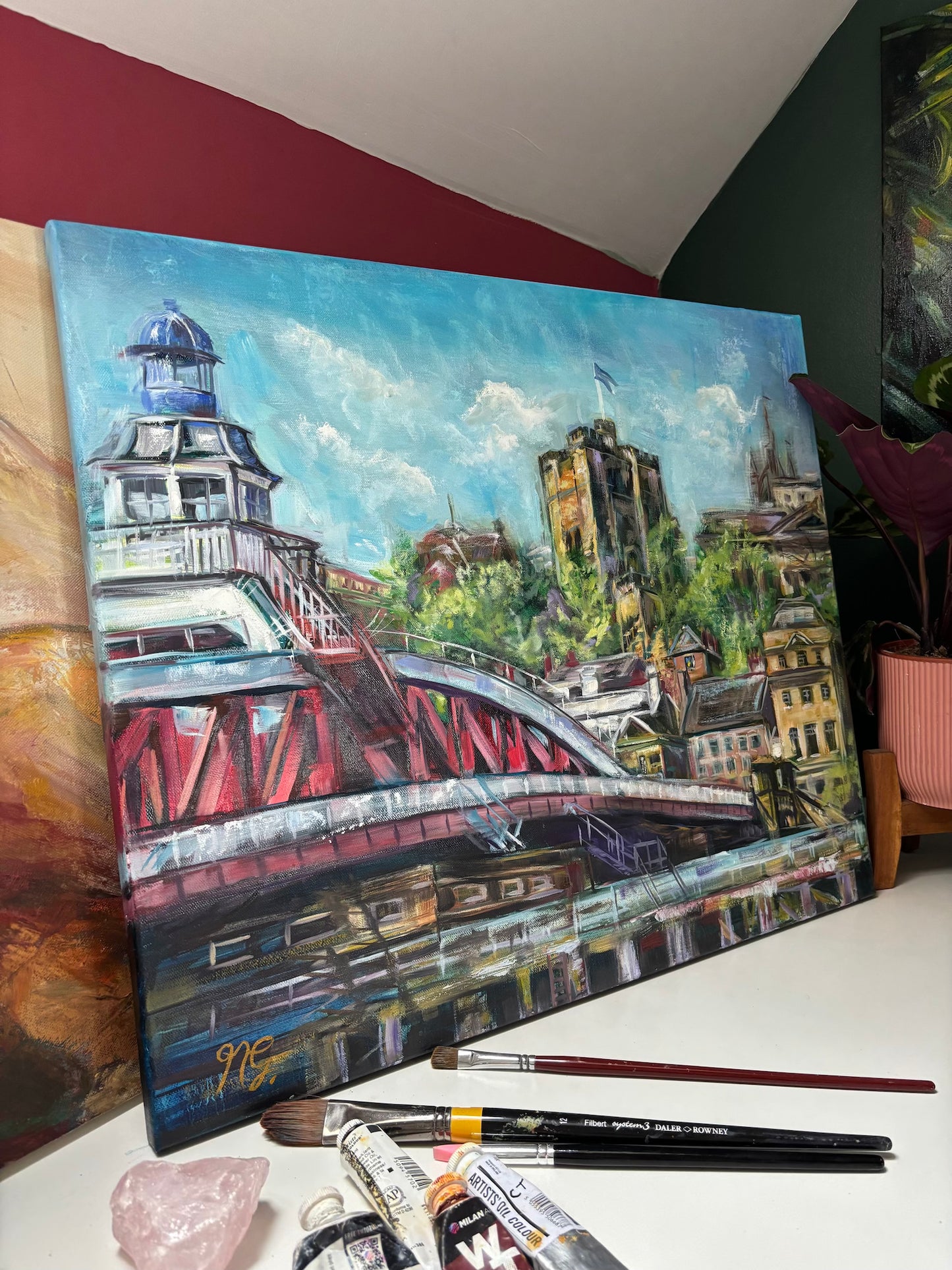 Bridging Time 24x20"