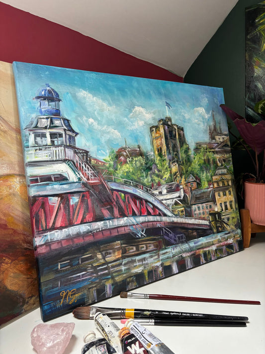 Bridging Time 24x20"