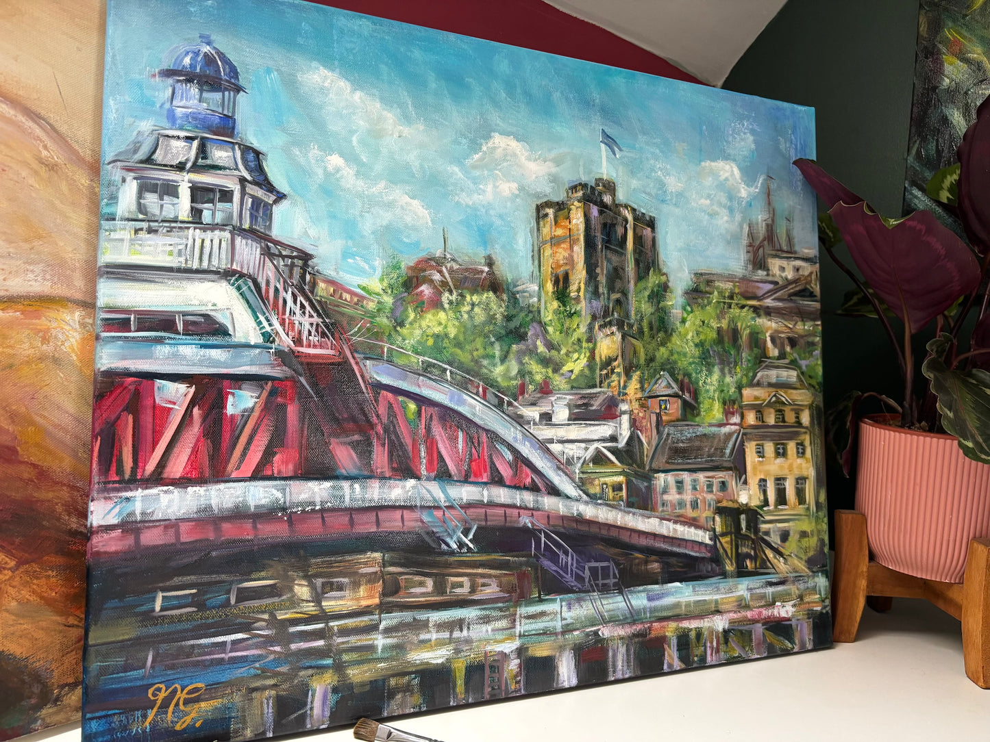 Bridging Time 24x20"