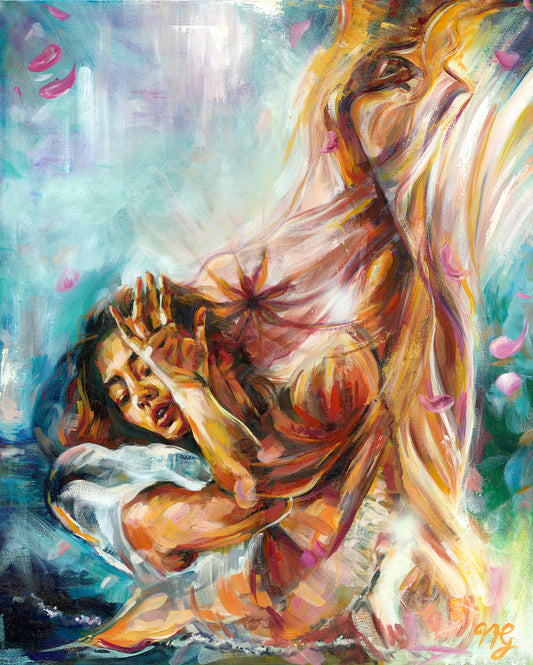 Breaking Through The Veil - 30x24"