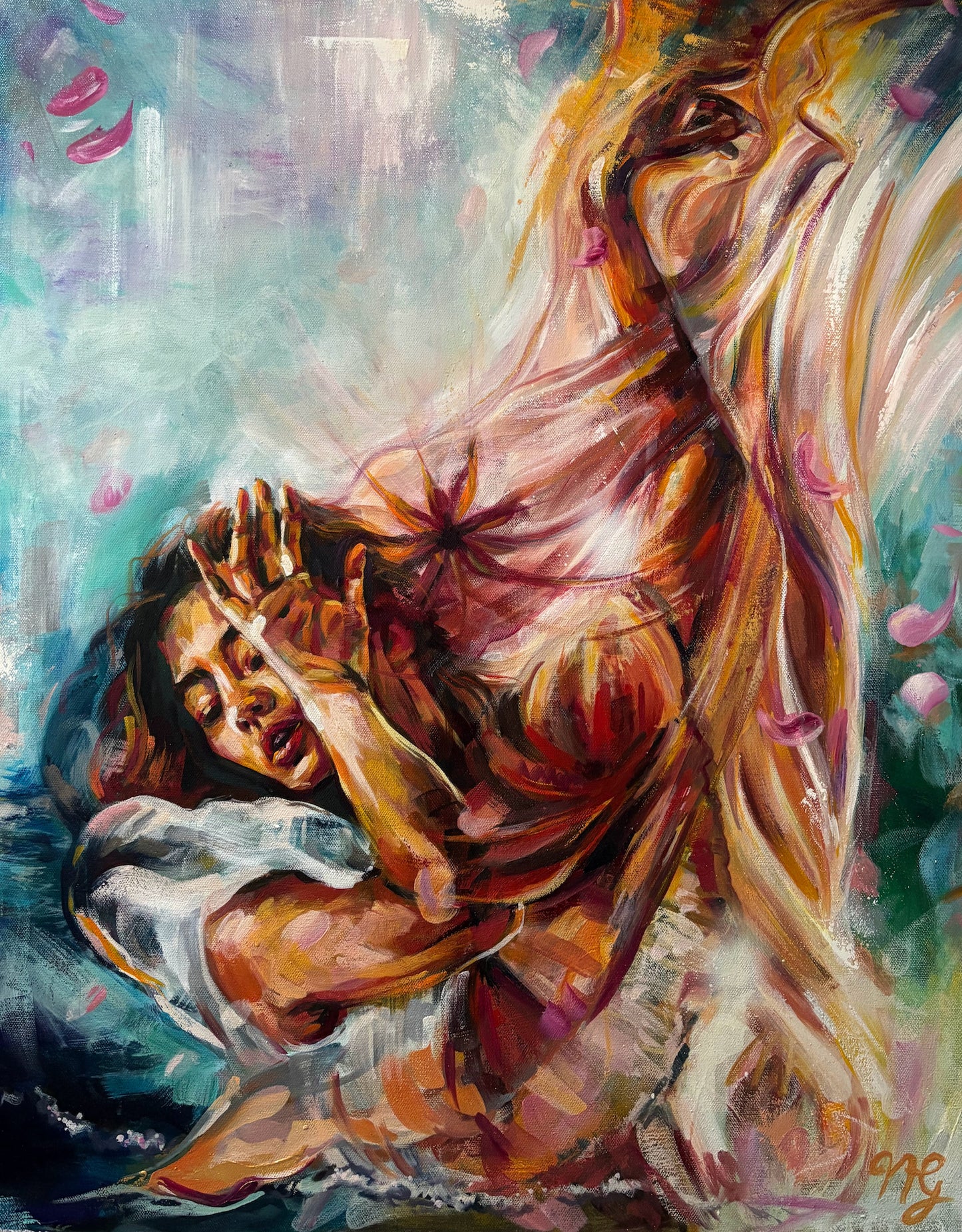 Breaking Through The Veil - 30x24"