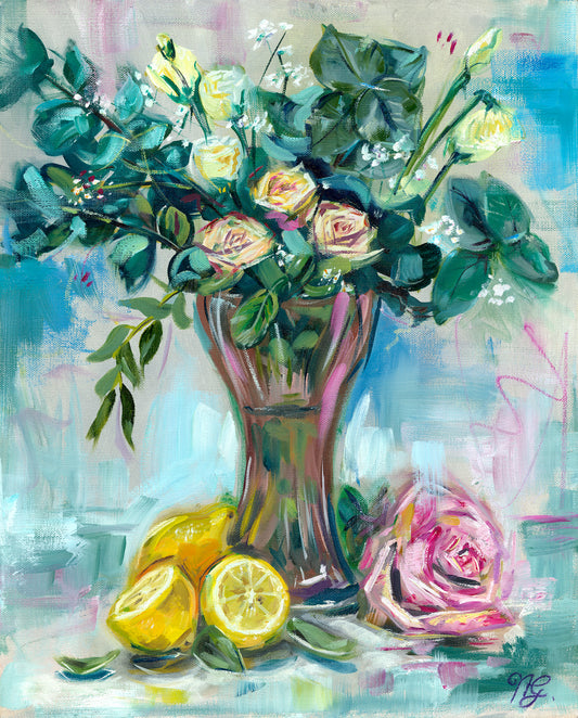 Citrus and Bloom – 20x16"