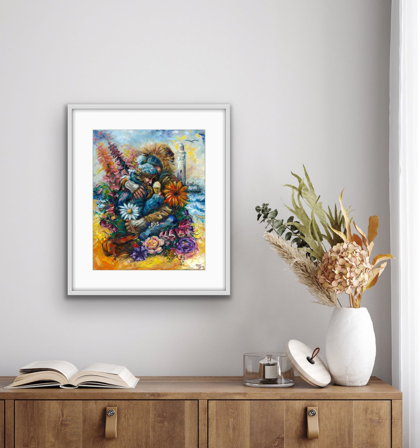 Northern Embrace - 20x16 inches