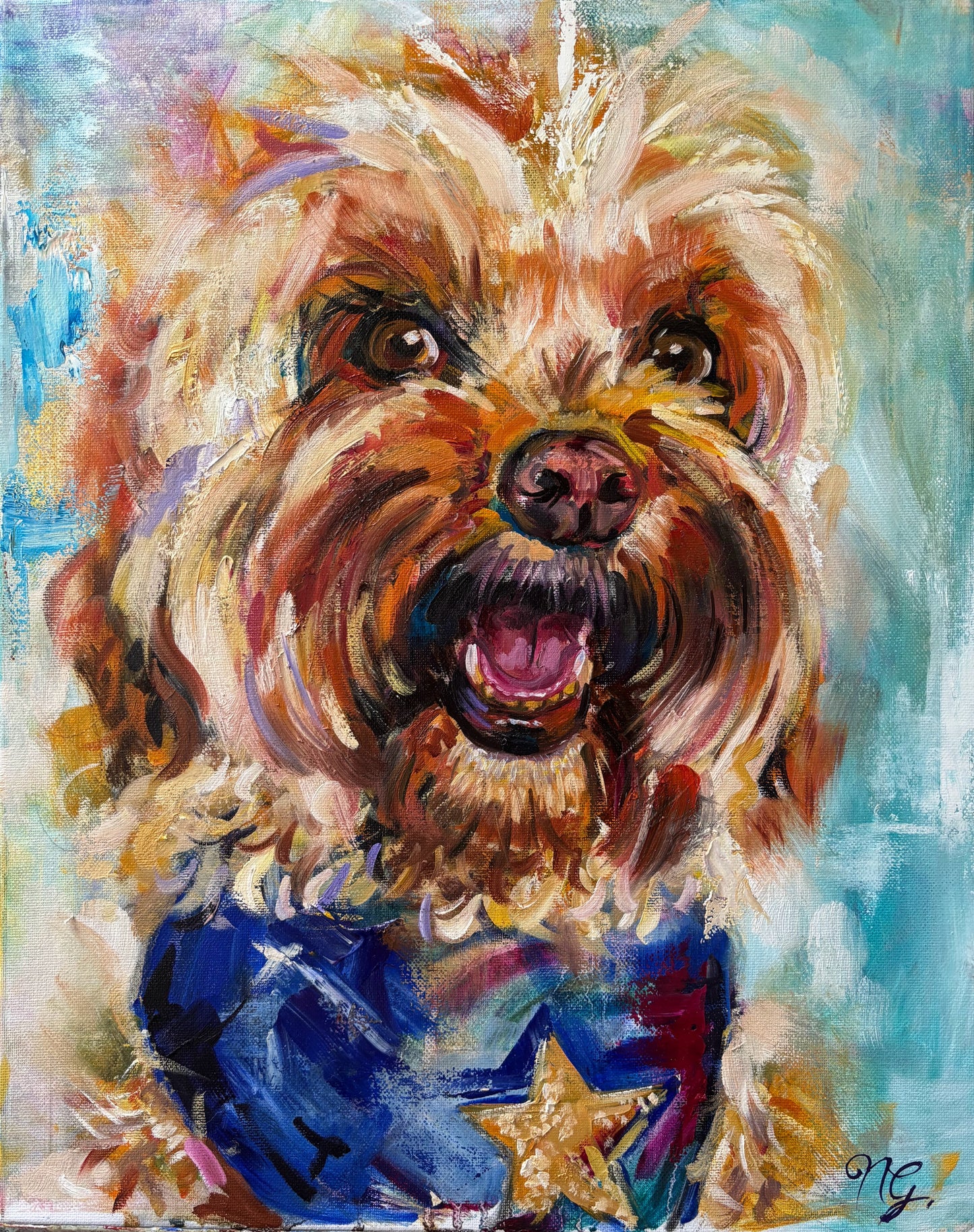 The Joy of Chester – 20x16"