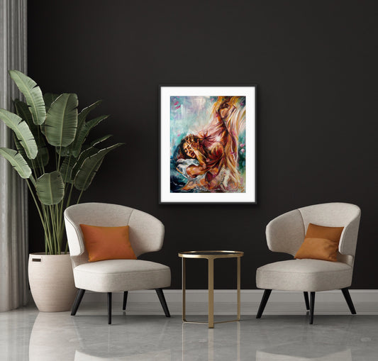 Breaking Through The Veil - 30x24"